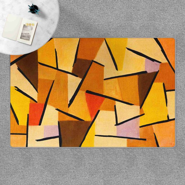 Wanddeko orange Paul Klee - Harmonisierter Kampf