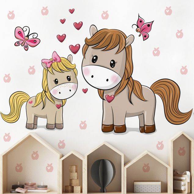 Babyzimmer Deko Pferd Pony Set