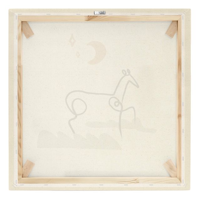 Wohndeko Kunst Picasso Interpretation - Das Pferd
