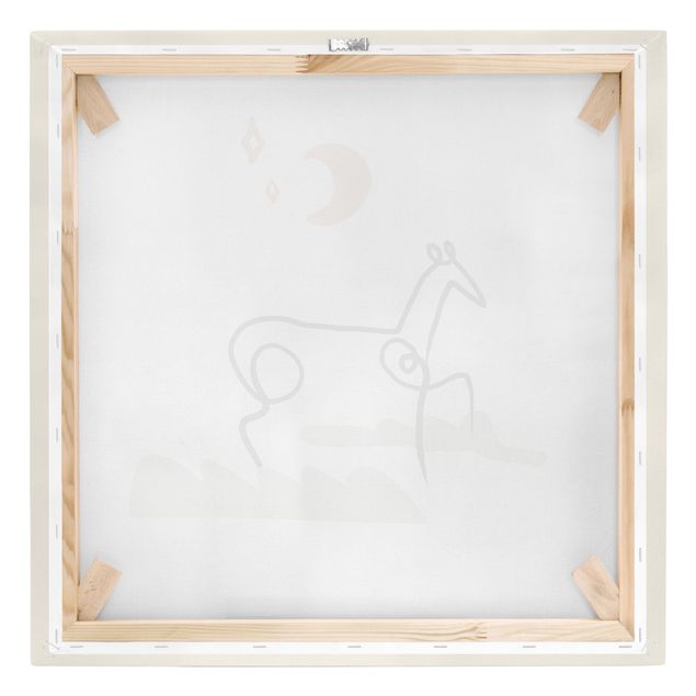 Wanddeko Praxis Picasso Interpretation - Das Pferd
