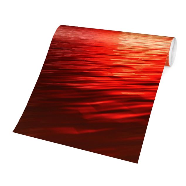 Wanddeko Büro Red Sunset
