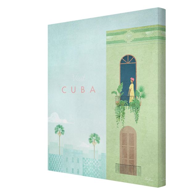 Wanddeko Büro Reiseposter - Cuba