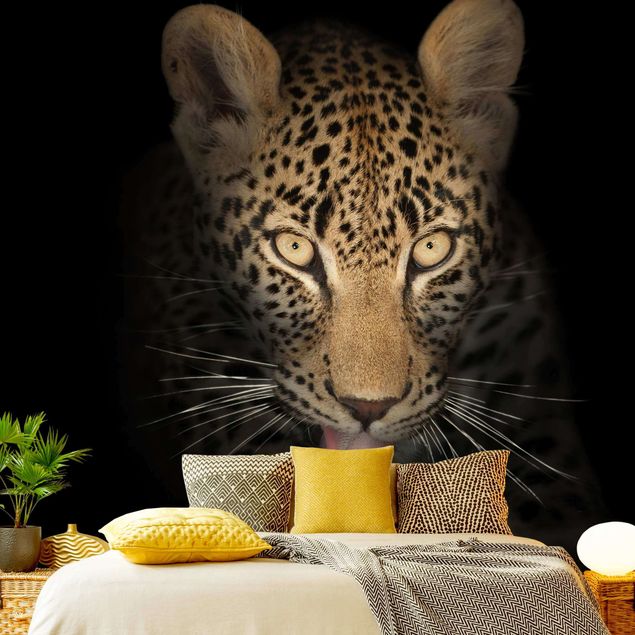 Wanddeko Schlafzimmer Resting Leopard
