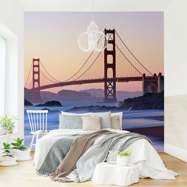 Wanddeko Wohnzimmer San Francisco Romance