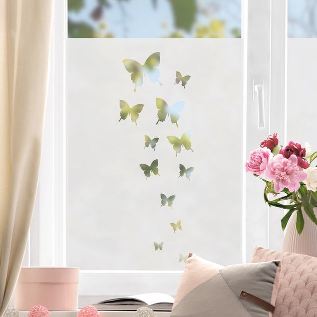 Wanddeko Schlafzimmer Schmetterlingsdeko II