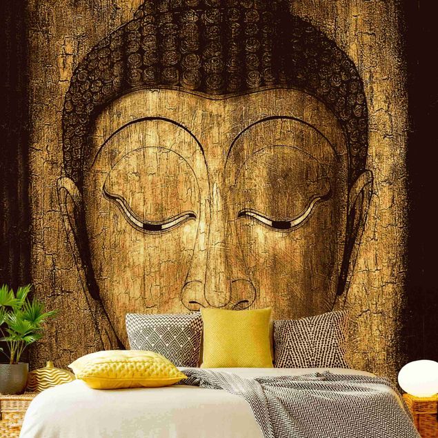 Wanddeko Wohnzimmer Smiling Buddha