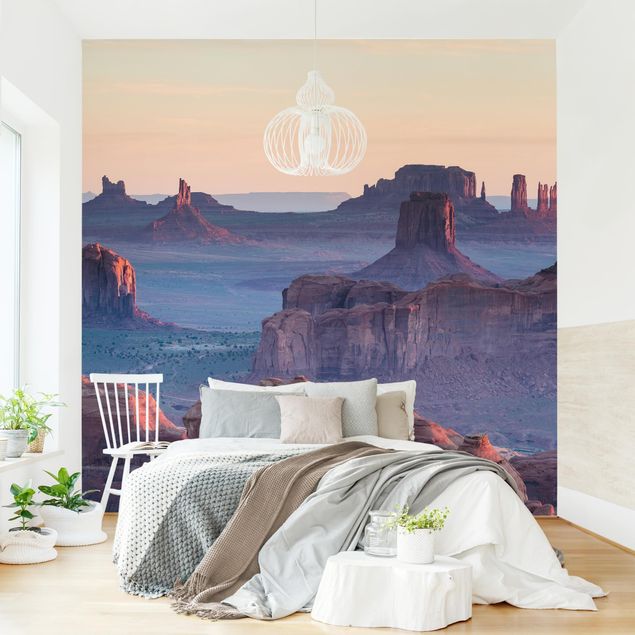 Wanddeko Schlafzimmer Sonnenaufgang in Arizona