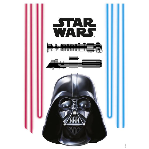 Wanddeko Büro Star Wars - Darth Vader