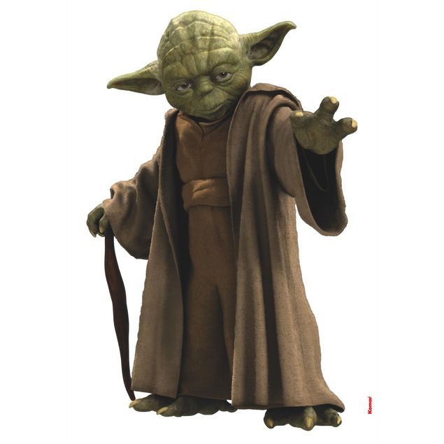 Wanddeko Büro Star Wars - Yoda