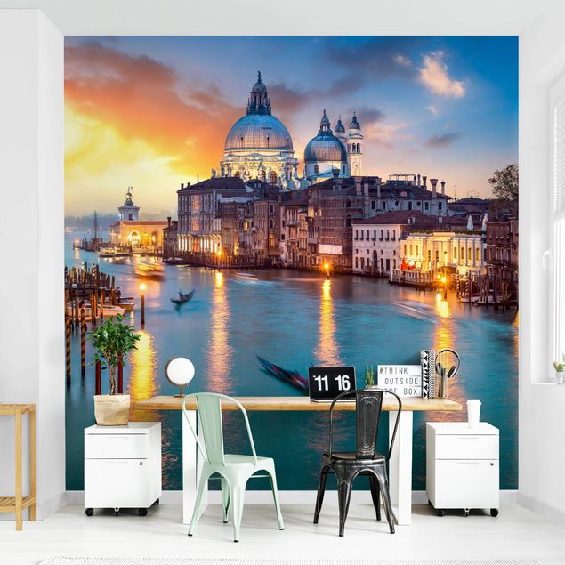 Wanddeko Schlafzimmer Sunset in Venice