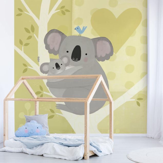 Wanddeko Babyzimmer Mama und ich - Koalas