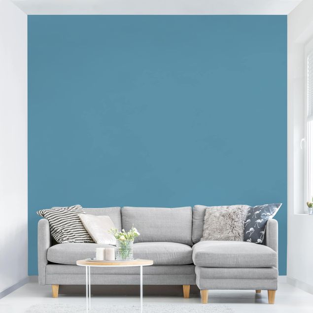 Wanddeko Wohnzimmer Meerblau