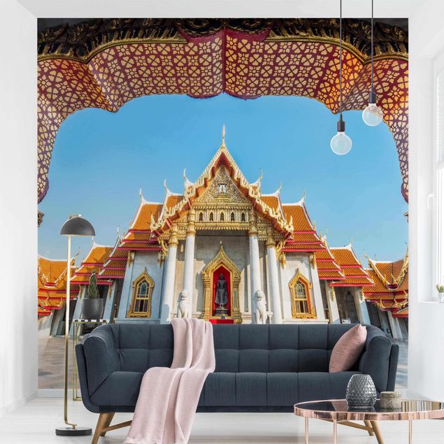 Wohndeko Architektur Tempel in Bangkok