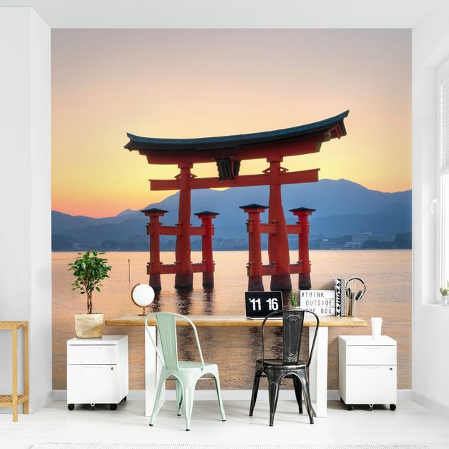 Wanddeko Schlafzimmer Torii am Itsukushima