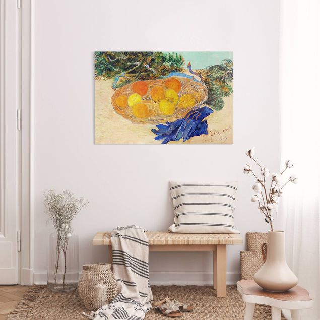 Wanddeko Wohnzimmer Van Gogh - Stillleben mit Orangen