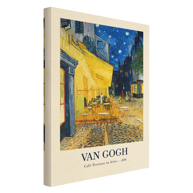 Wanddeko Büro Vincent van Gogh - Café-Terrasse in Arles - Museumsedition