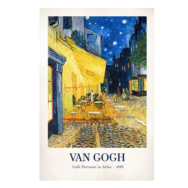 Post Impressionismus Bilder Vincent van Gogh - Café-Terrasse in Arles - Museumsedition