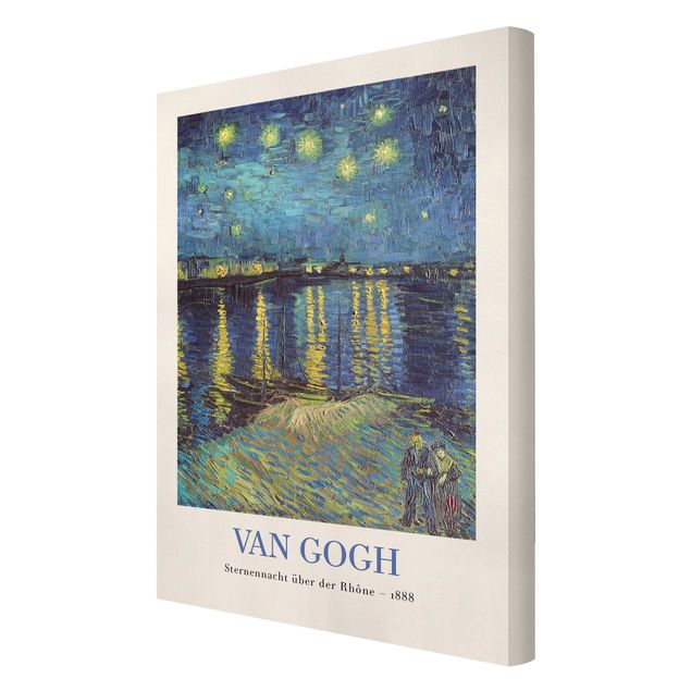 Wanddeko Büro Vincent van Gogh - Sternennacht - Museumsedition