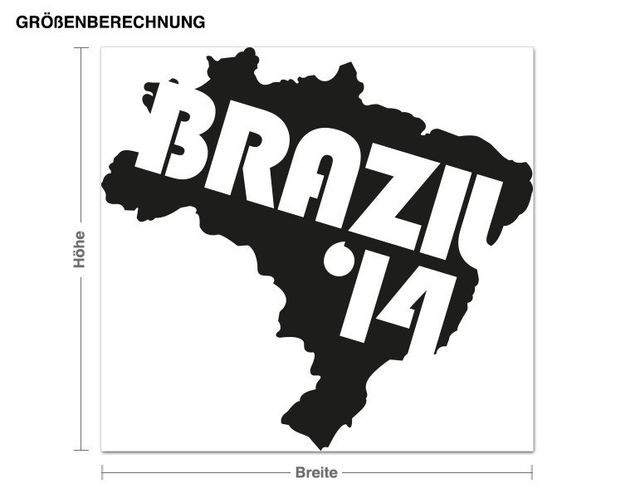 Deko Kinderzimmer Brazil '14