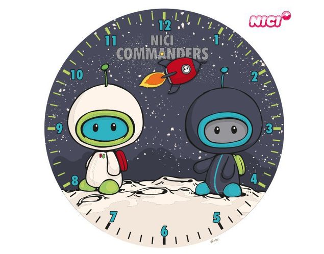 Babyzimmer Deko NICI - Commanders Uhr