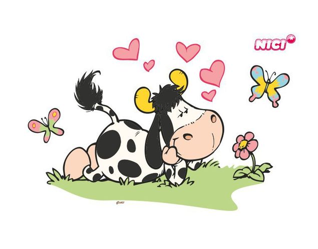Babyzimmer Deko NICI - Crazy Cow