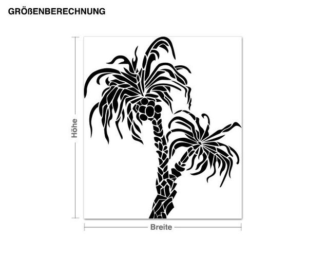 Deko Botanik Palme