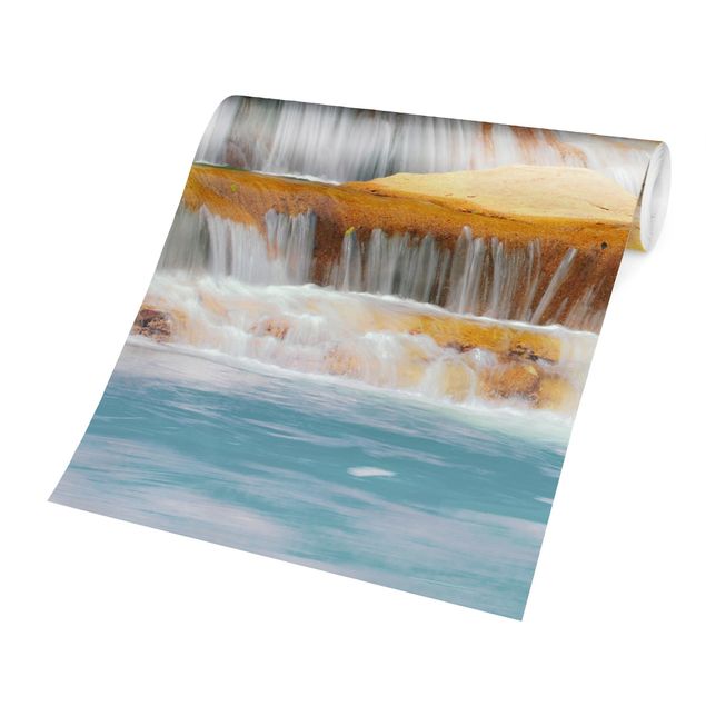 Wanddeko Esszimmer Wasserfall Lichtung