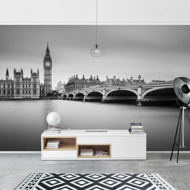 Deko Architektur Westminster Brücke und Big Ben