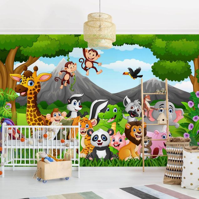 Babyzimmer Deko Wilde Dschungeltiere