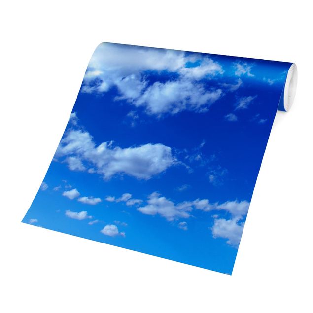 Wanddeko Esszimmer Wolkenhimmel
