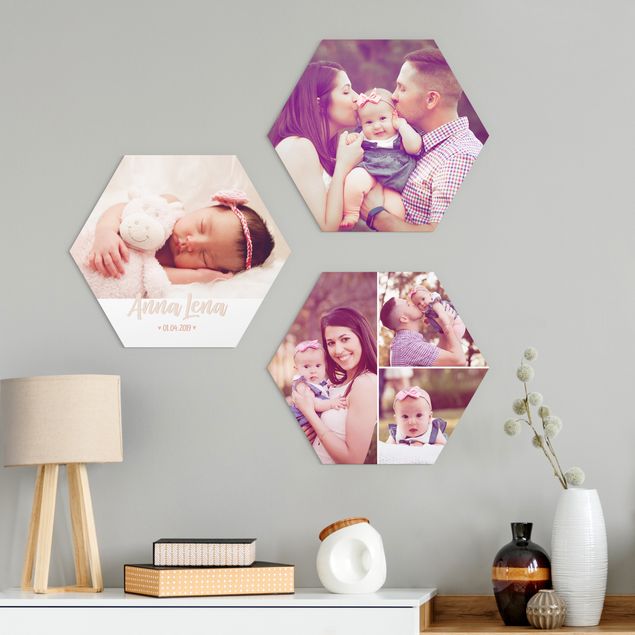 Deko Kinderzimmer Mehrteiliges Hexagon Bild Forex selbst gestalten