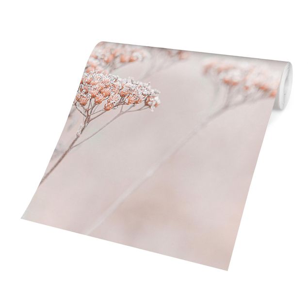 Wanddeko Esszimmer Zartrosane Wildblumen