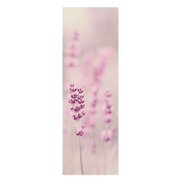 Wanddeko Gräser Zartvioletter Lavendel