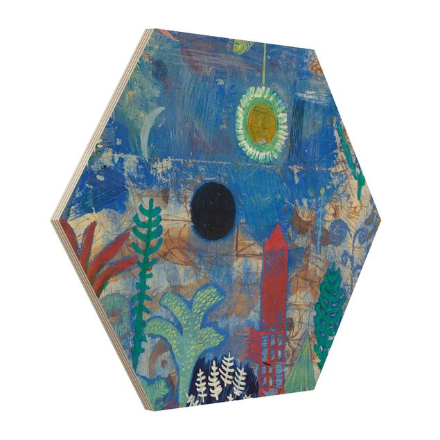 Wanddeko Esszimmer Paul Klee - Versunkene Landschaft