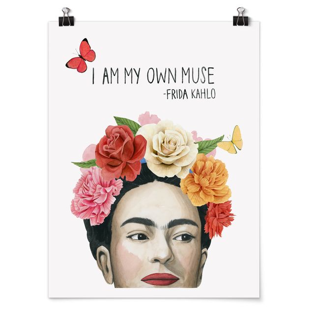 Wanddeko Esszimmer Fridas Gedanken - Muse