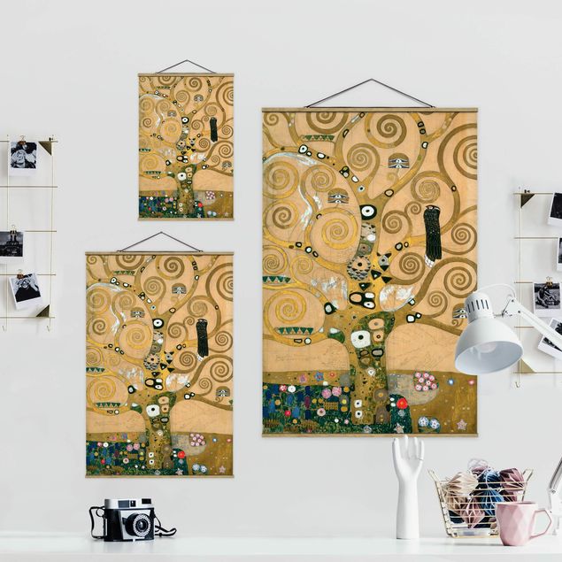 Wanddeko Esszimmer Gustav Klimt - Der Lebensbaum