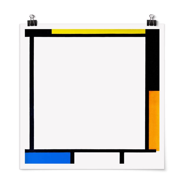 Wanddeko Flur Piet Mondrian - Komposition II