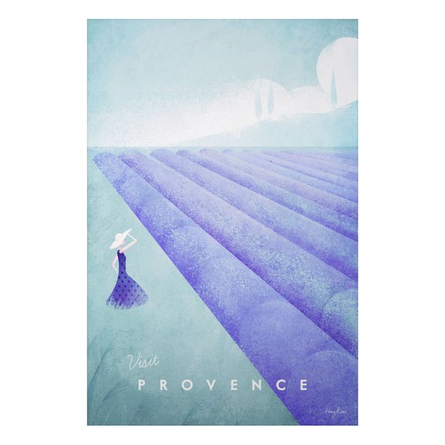 Wanddeko Blume Reiseposter - Provence