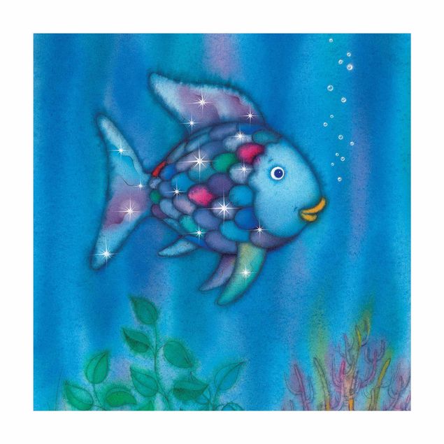 Wanddeko Jungenzimmer Der Regenbogenfisch - Allein im weiten Meer