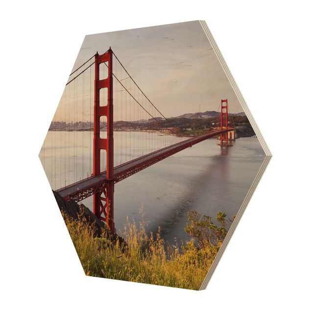 Wanddeko Fotografie Golden Gate Bridge in San Francisco