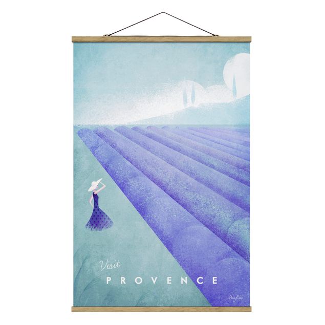 Wanddeko Flur Reiseposter - Provence