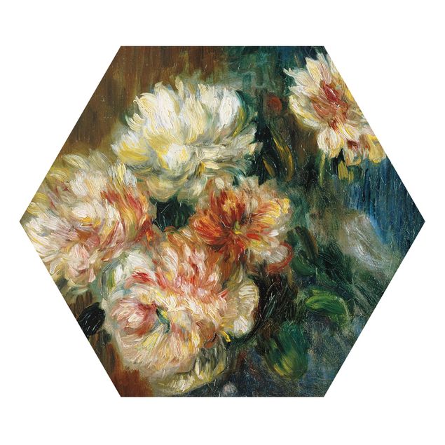 Wanddeko Flur Auguste Renoir - Vase Pfingstrosen