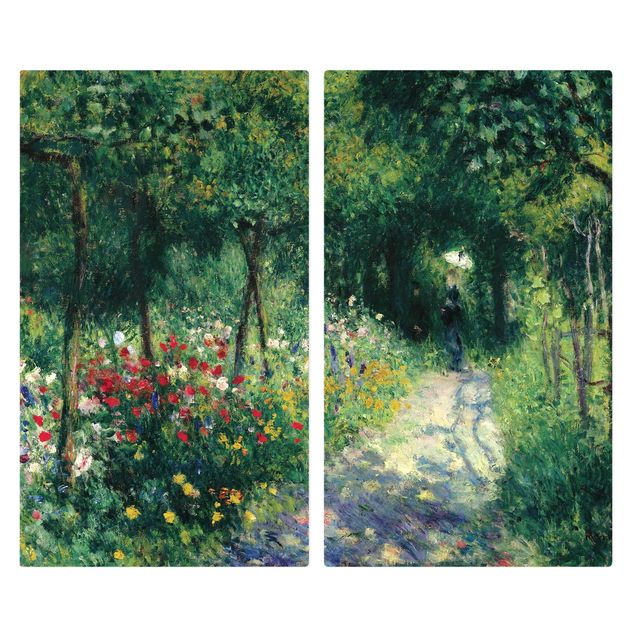 Wohndeko Kunst Auguste Renoir - Frauen im Garten