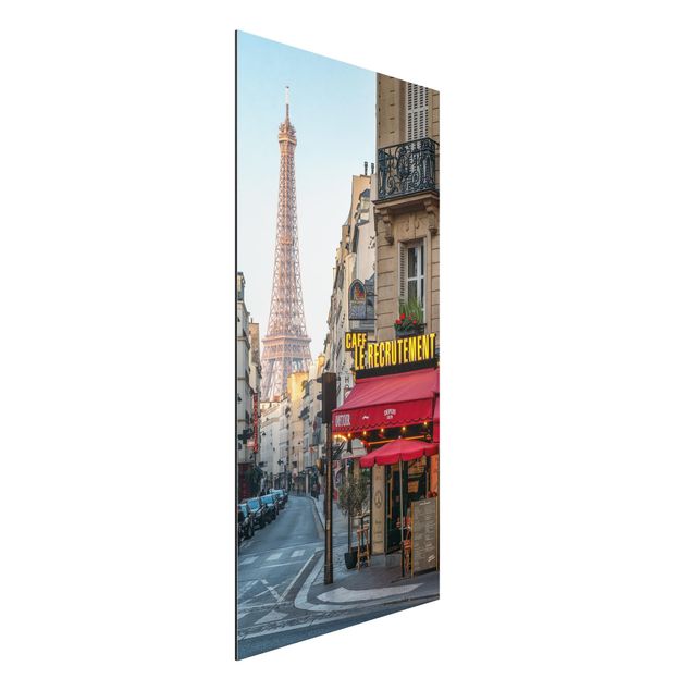 Wanddeko Architektur Straße von Paris