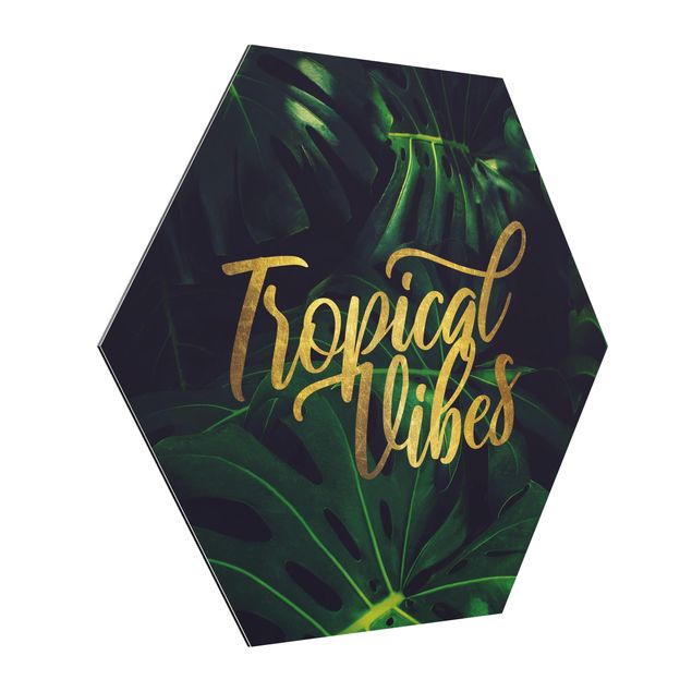 Wanddeko Esszimmer Dschungel - Tropical Vibes