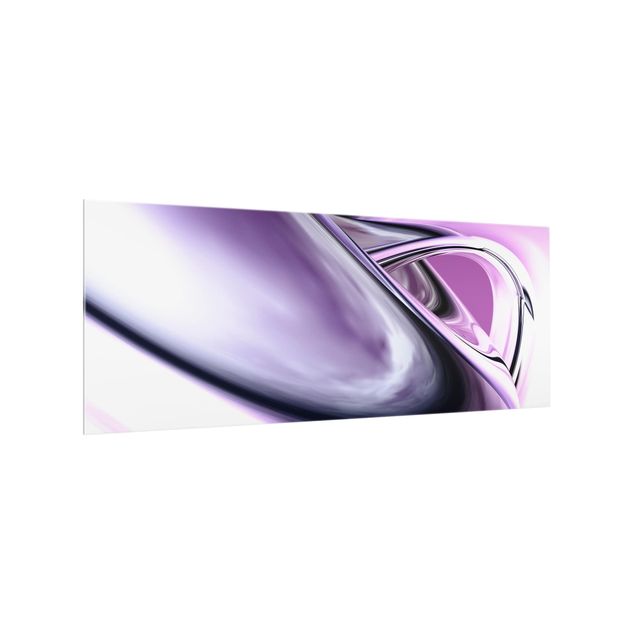 Wanddeko violett Drifting