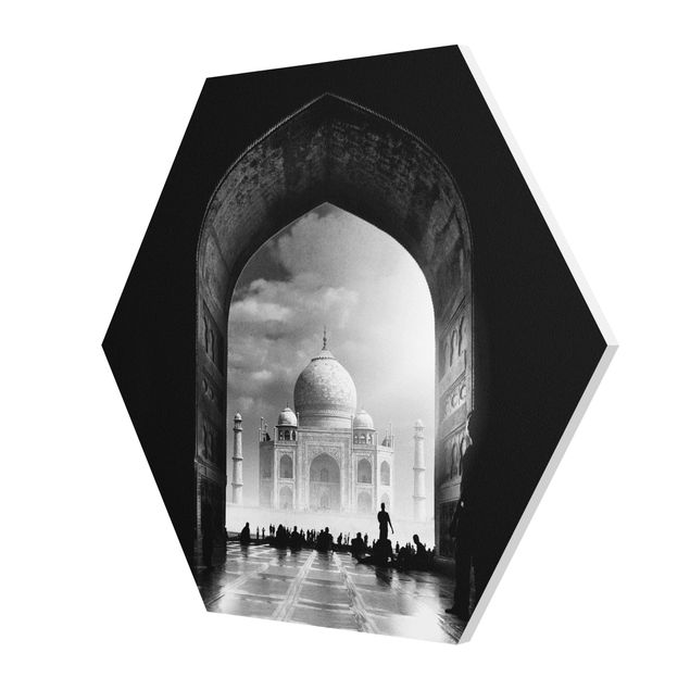 Wanddeko Treppenhaus Das Tor zum Taj Mahal