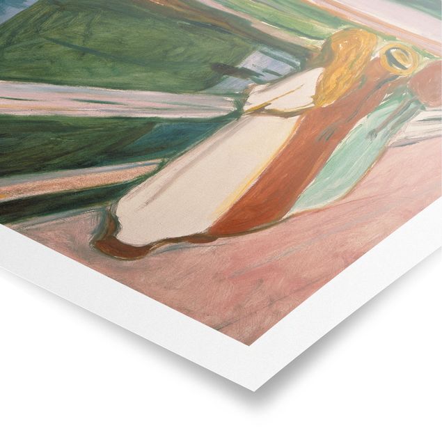 Wanddeko Esszimmer Edvard Munch - Weiße Nacht