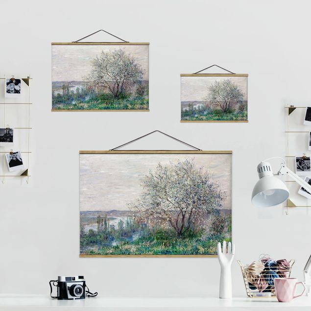 Wanddeko Esszimmer Claude Monet - Frühlingsstimmung