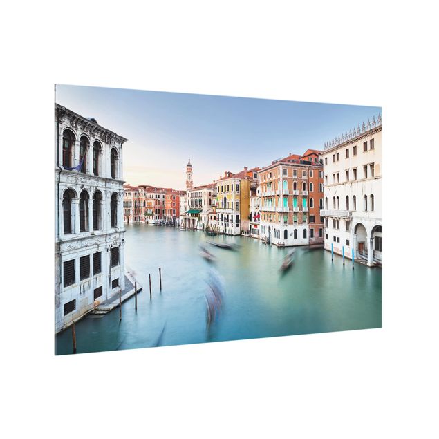 Wanddeko Erde Canale Grande Blick von der Rialtobrücke Venedig